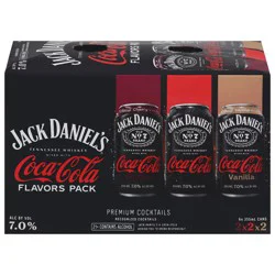 Jack Daniel''s Premium Assorted Cocktails Flavor Pack 6 - 355 ml Cans