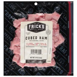 Frick's Cubed Ham with Natural Juices 8 oz