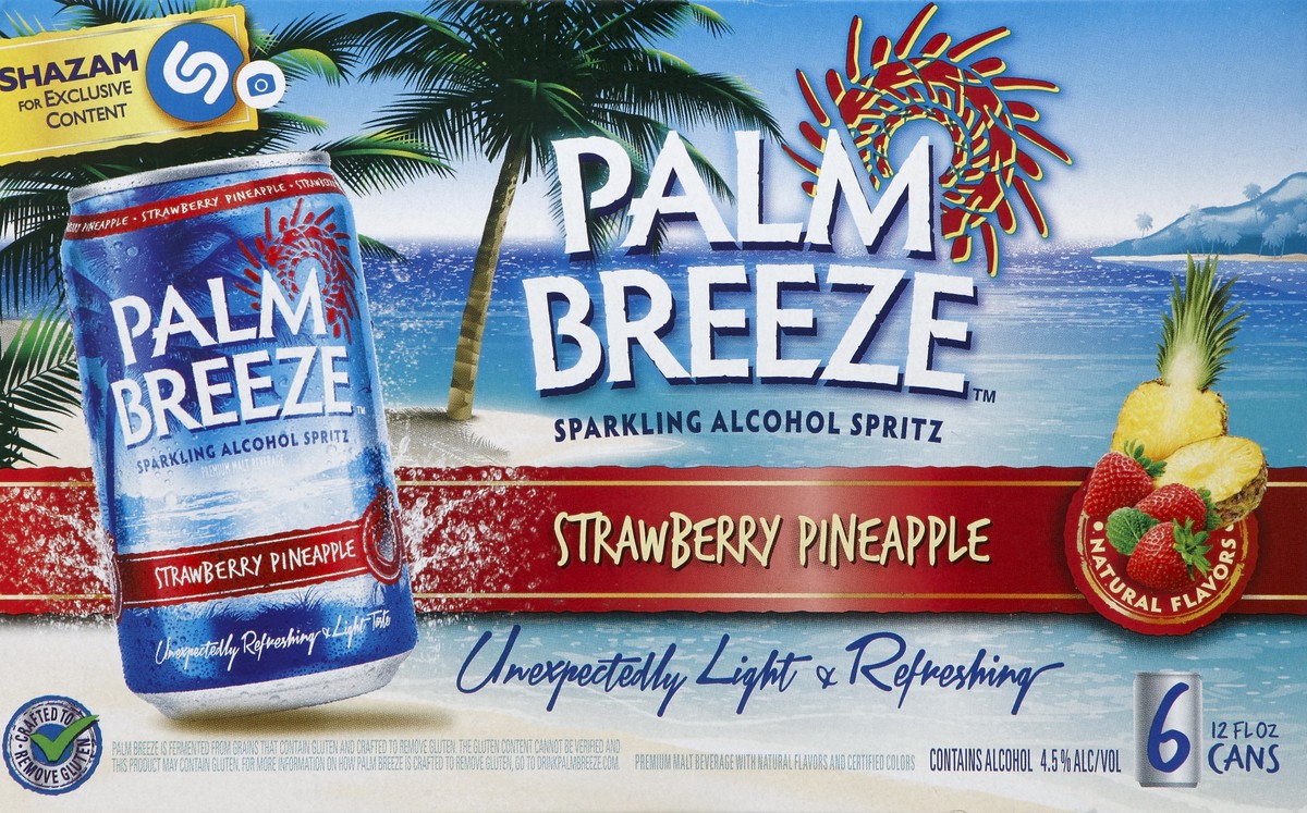 slide 1 of 8, Palm Breeze Alcohol Spritz 6 ea, 6 ct; 12 oz