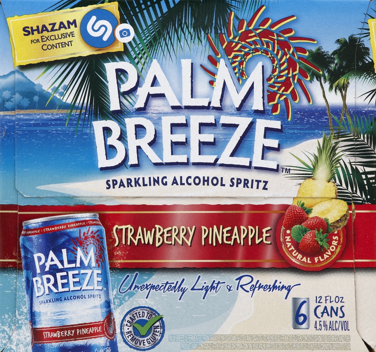 slide 4 of 8, Palm Breeze Alcohol Spritz 6 ea, 6 ct; 12 oz