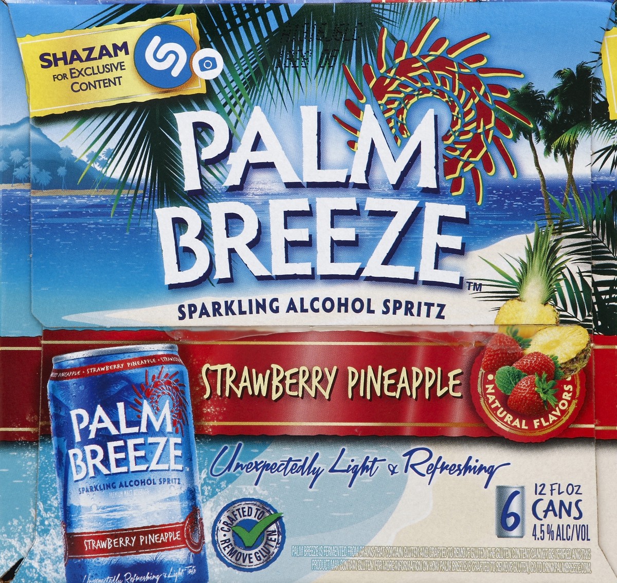 slide 8 of 8, Palm Breeze Alcohol Spritz 6 ea, 6 ct; 12 oz