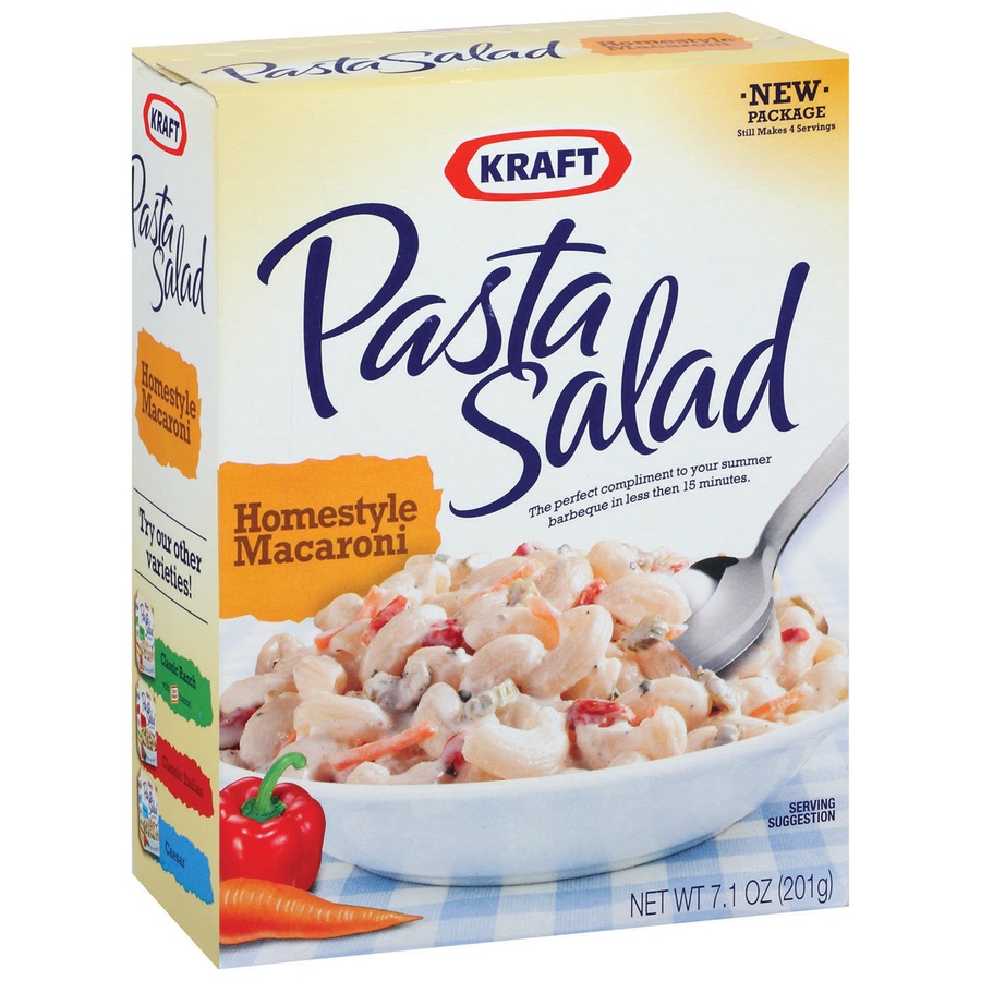 slide 2 of 3, Kraft Homestyle Macaroni Pasta Salad, 7.1 oz