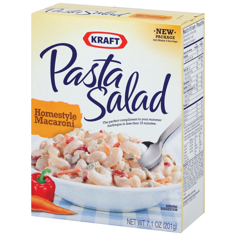 slide 3 of 3, Kraft Homestyle Macaroni Pasta Salad, 7.1 oz