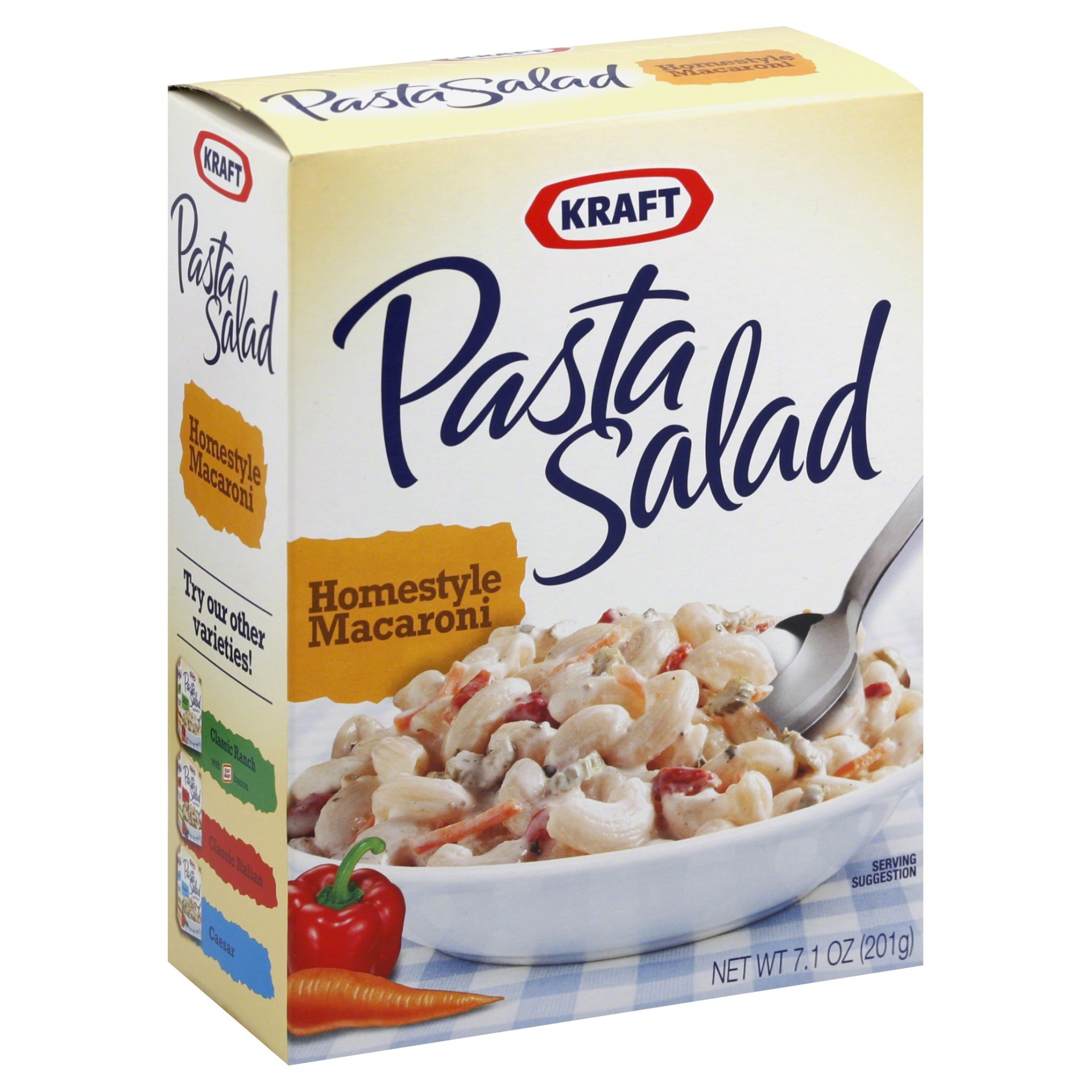 slide 1 of 3, Kraft Homestyle Macaroni Pasta Salad, 7.1 oz