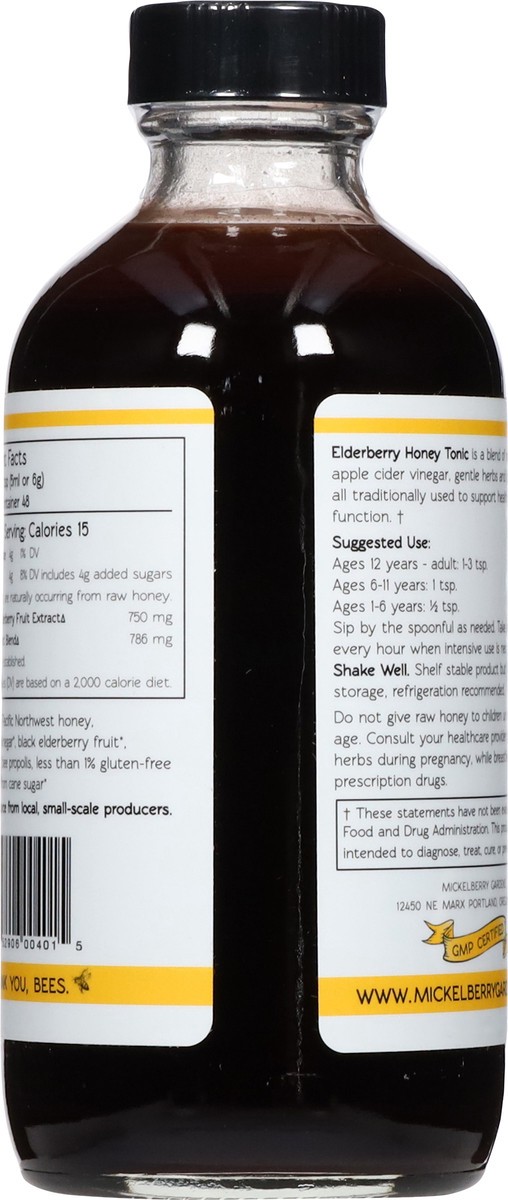 slide 3 of 14, Mickelberry Gardens Raw Elderberry Honey Tonic 8 fl oz, 8 fl oz