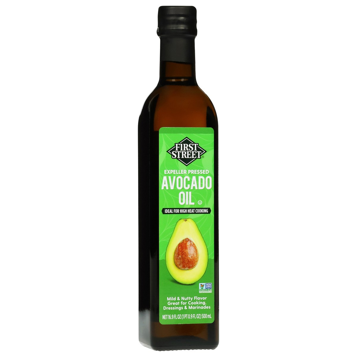 slide 3 of 4, First Street Avocado Oil, 16.9 oz