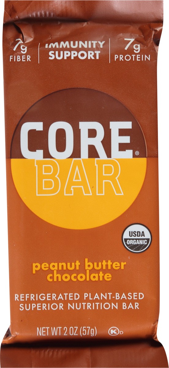 slide 8 of 9, Core Peanut Butter Chocolate Nutrition Bar 2 oz, 2 oz