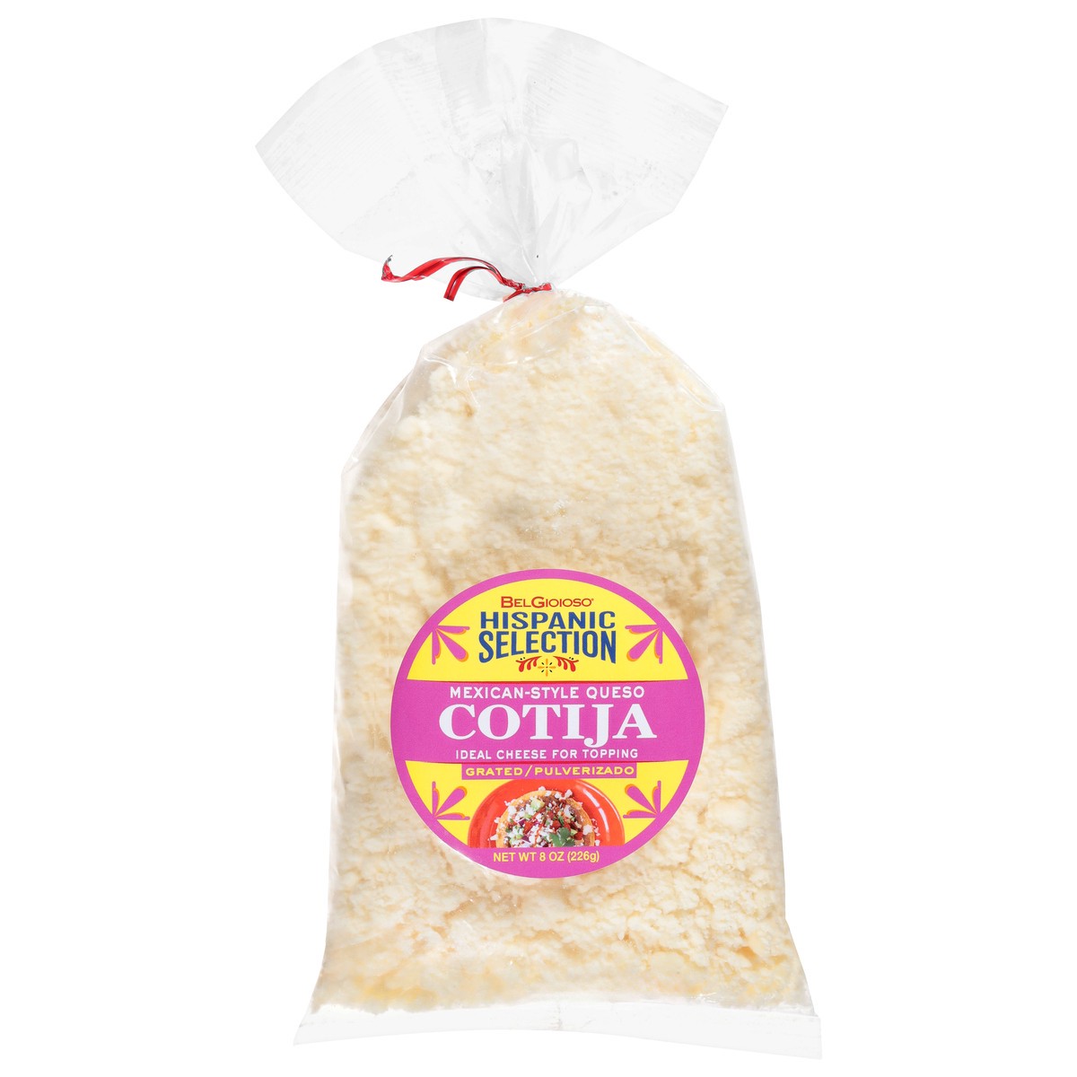 slide 1 of 13, BelGioioso Grated Queso Cotija Cheese - 8 oz, 8 oz