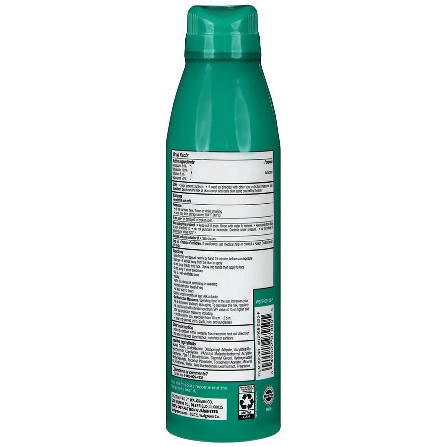 slide 2 of 5, Walgreens Kids Dye Free Paraben Free Spf 50 Continuous Spray Sunscreen, 5.5 oz