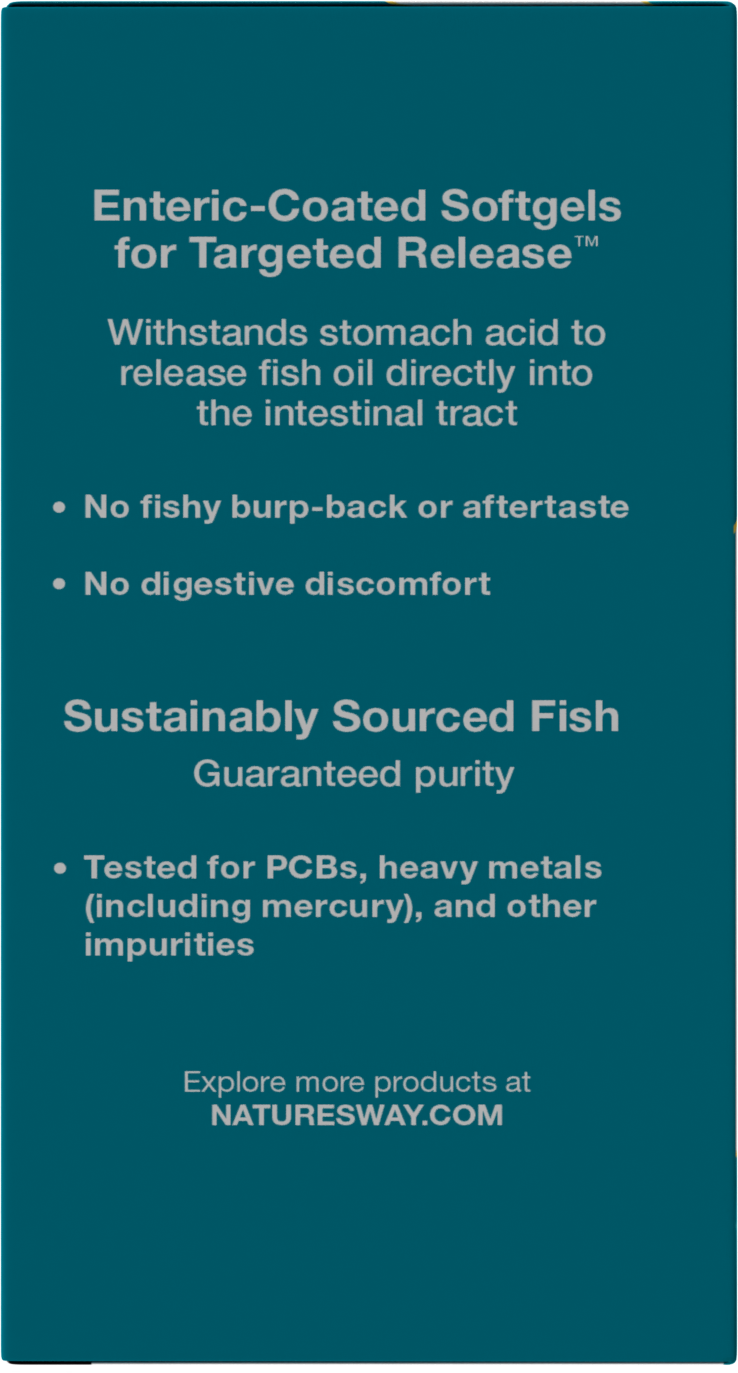 slide 2 of 5, Nature's Way Super Fisol™ Fish Oil, 180 ct