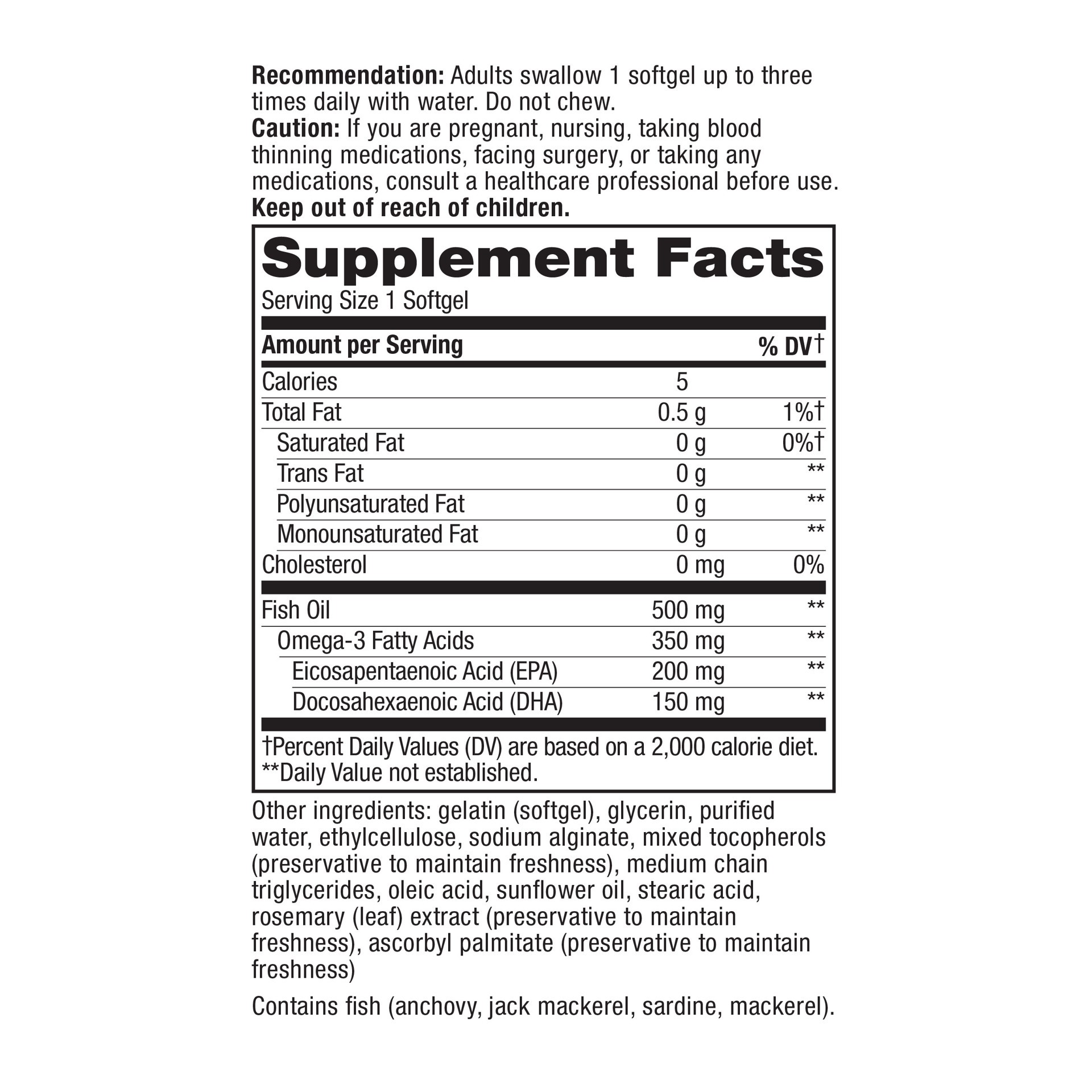 slide 3 of 5, Nature's Way Super Fisol™ Fish Oil, 180 ct