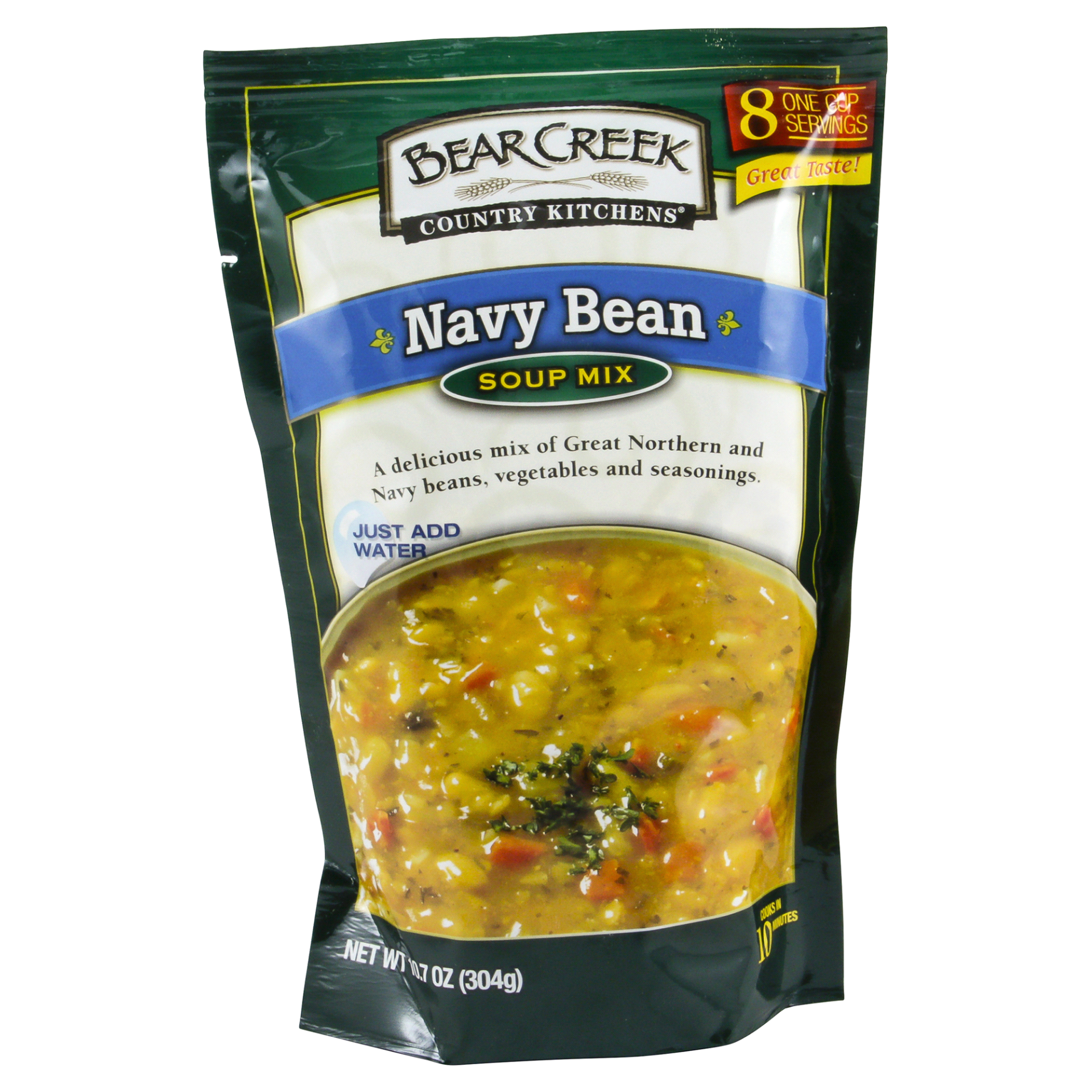 slide 1 of 2, Bear Creek Country Kitchens Bearcreek Soupmix Navy Bean, 10.7 oz