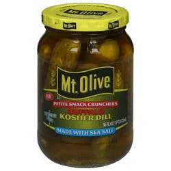 Mt. Olive Petite Snack Crunchers, Kosher Dill, Buffalo