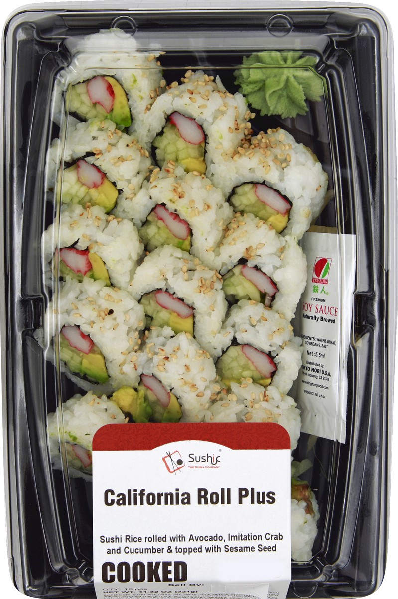 slide 1 of 4, Sushic California Roll Plus 15 ea, 15 ct