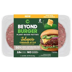 Beyond Burger Jalapeno Cheddar 8 Oz - 8 OZ