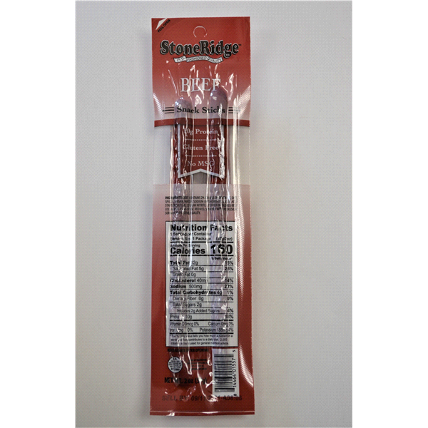 slide 1 of 9, Stone Ridge Creamery Stoneridge Beef Snack Sticks, 2 oz