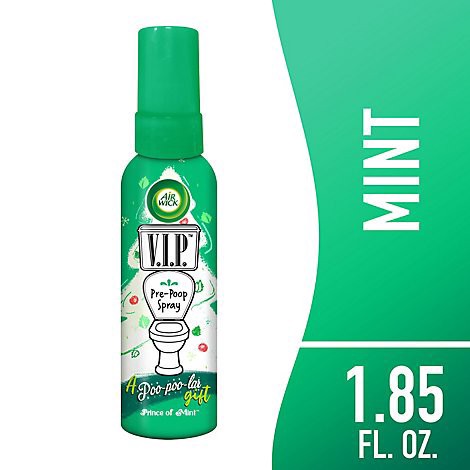 slide 1 of 1, Air Wick Vip Pre Poop Spray Mint Jetsetter - 1.85 Oz., 1.85 oz