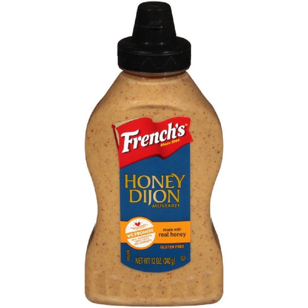 slide 1 of 5, French's Honey Dijon Mustard, 12 oz