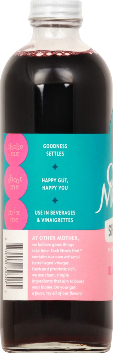 slide 10 of 13, Other Mother Raspberry Shrub Shot 375 ml, 12.7 oz