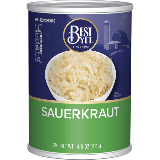 slide 1 of 1, Best Yet Sauerkraut, 14.5 oz