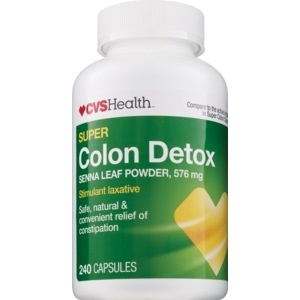 slide 1 of 1, CVS Health Super Colon Detox Laxative Capsules, 240 ct
