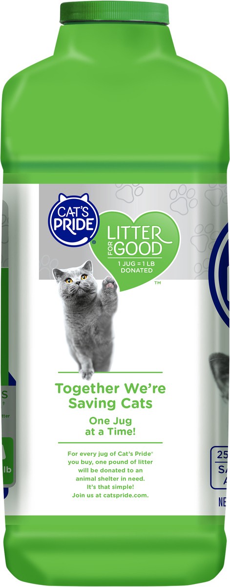 slide 3 of 5, Cat's Pride Ultra Clean Low Tracking Scoopable Unscented Cat Litter, 15 lb