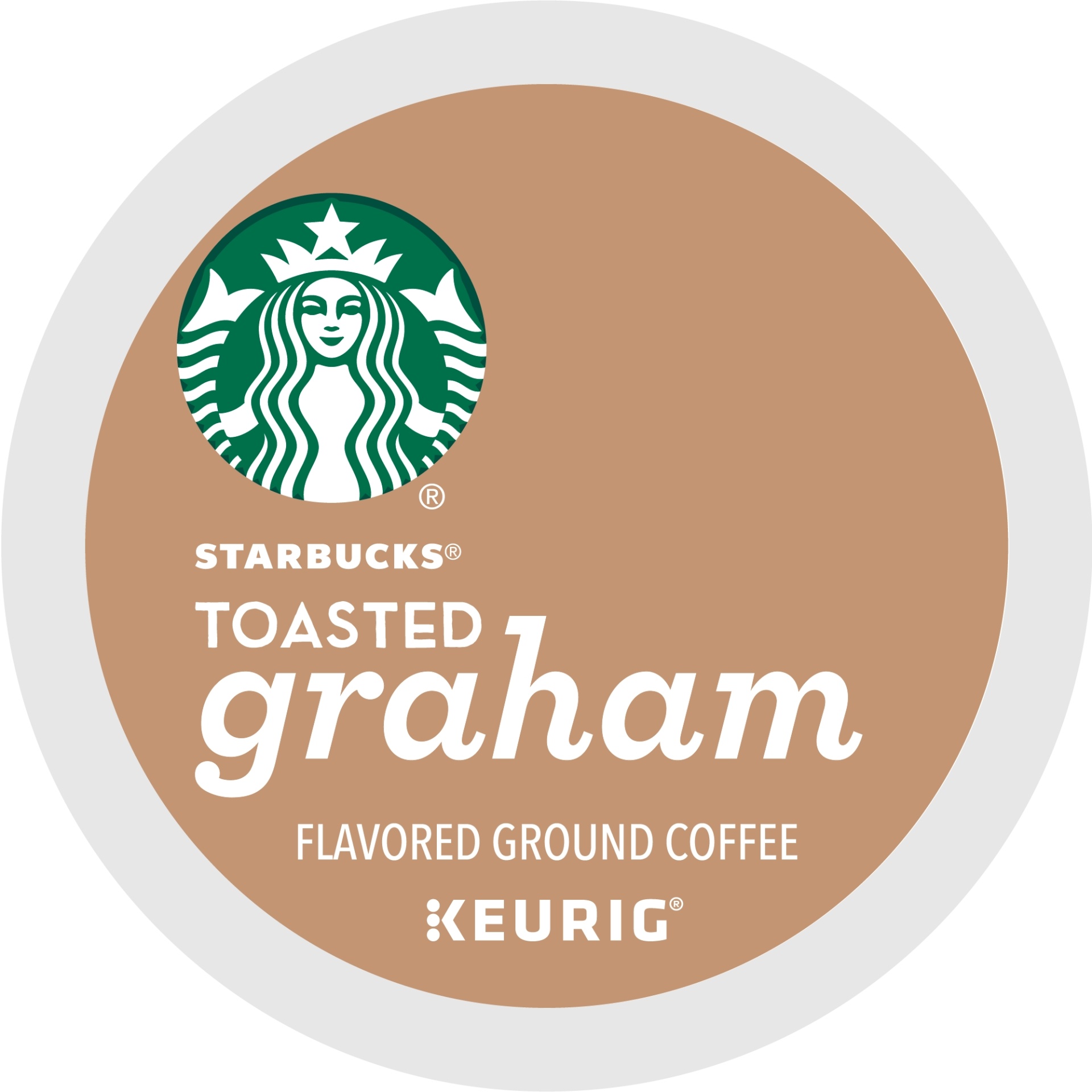 slide 1 of 6, Starbucks Toasted Graham Flavored Coffee Keurig K-Cup Pods, 16 ct