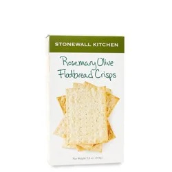 Stonewall Kitchen Rosemary Parmesan Flatbread Crisps