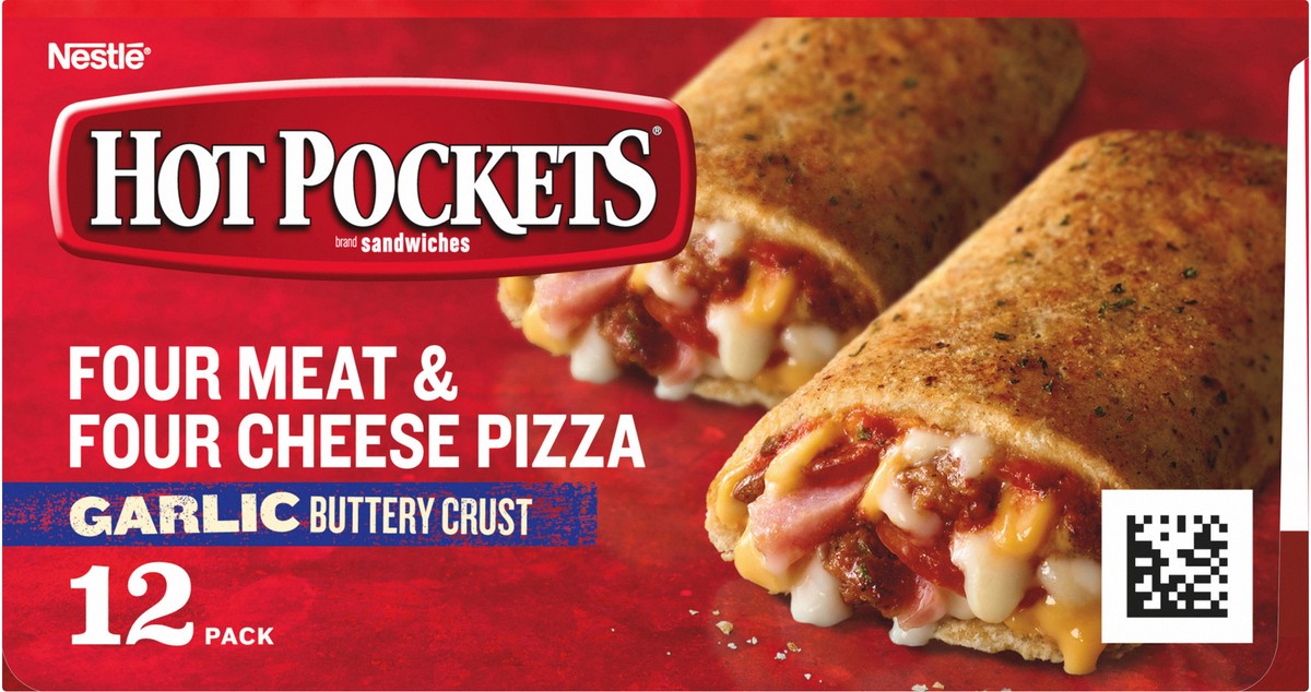 slide 4 of 9, Hot Pockets Frozen Sandwich, 54 oz