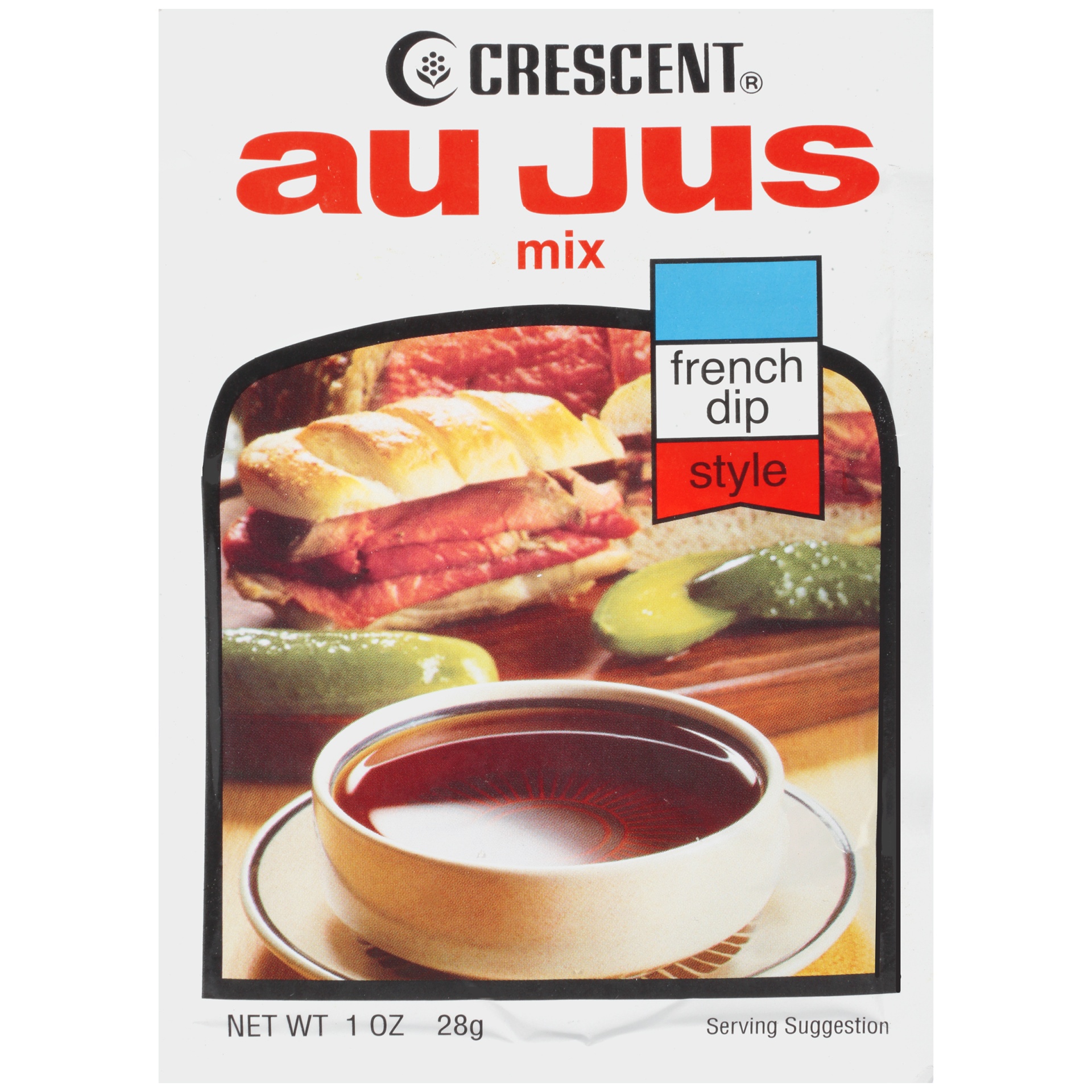 slide 1 of 1, Crescent Au Jus Mix French Dip Style, 1 oz