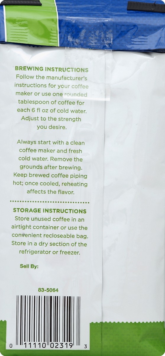 slide 6 of 6, Simple Truth Organic Fair Trade Medium Dark Roast Ground Coffee, 11 oz