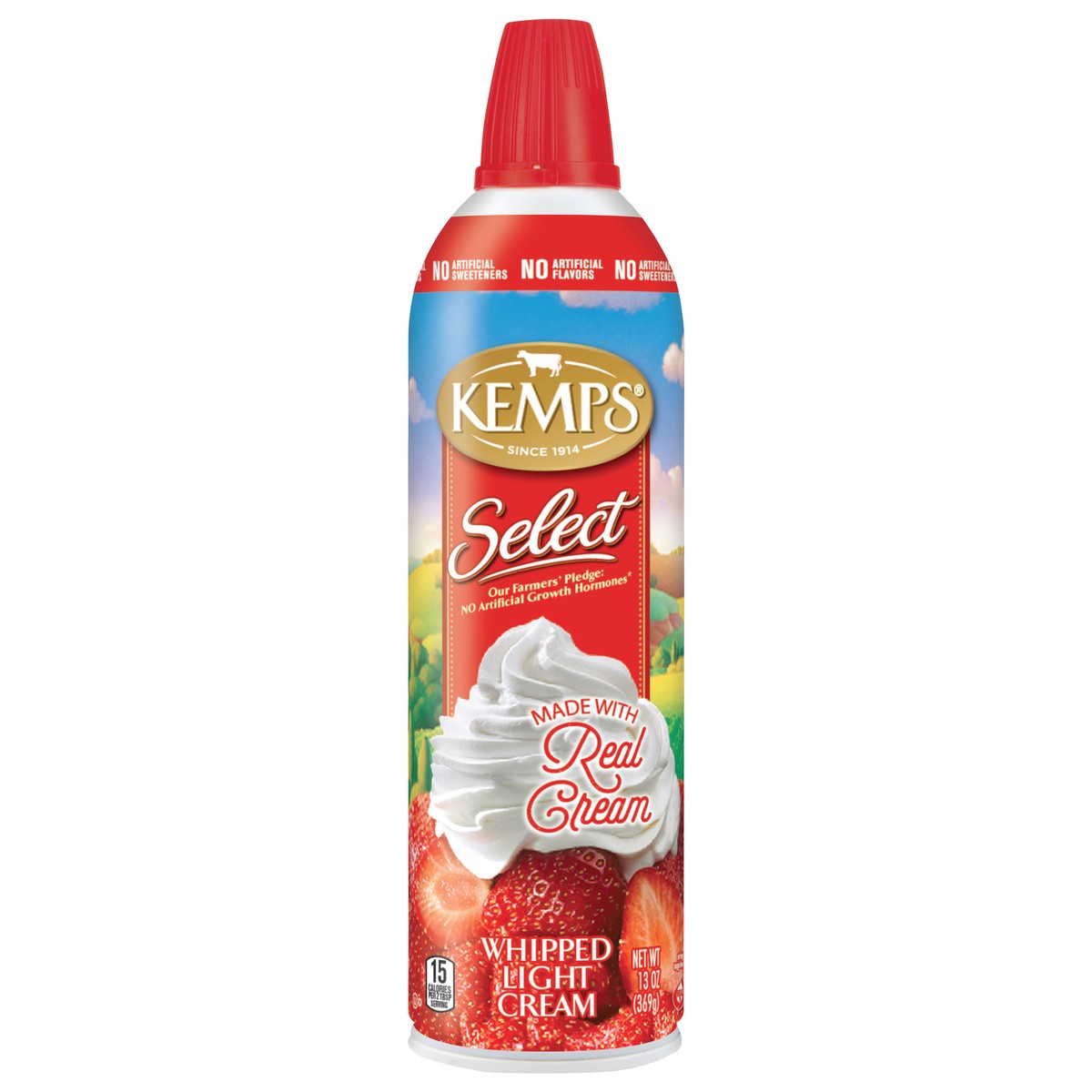 slide 4 of 7, Kemps Whipped Light Dairy Cream, 13 oz, 