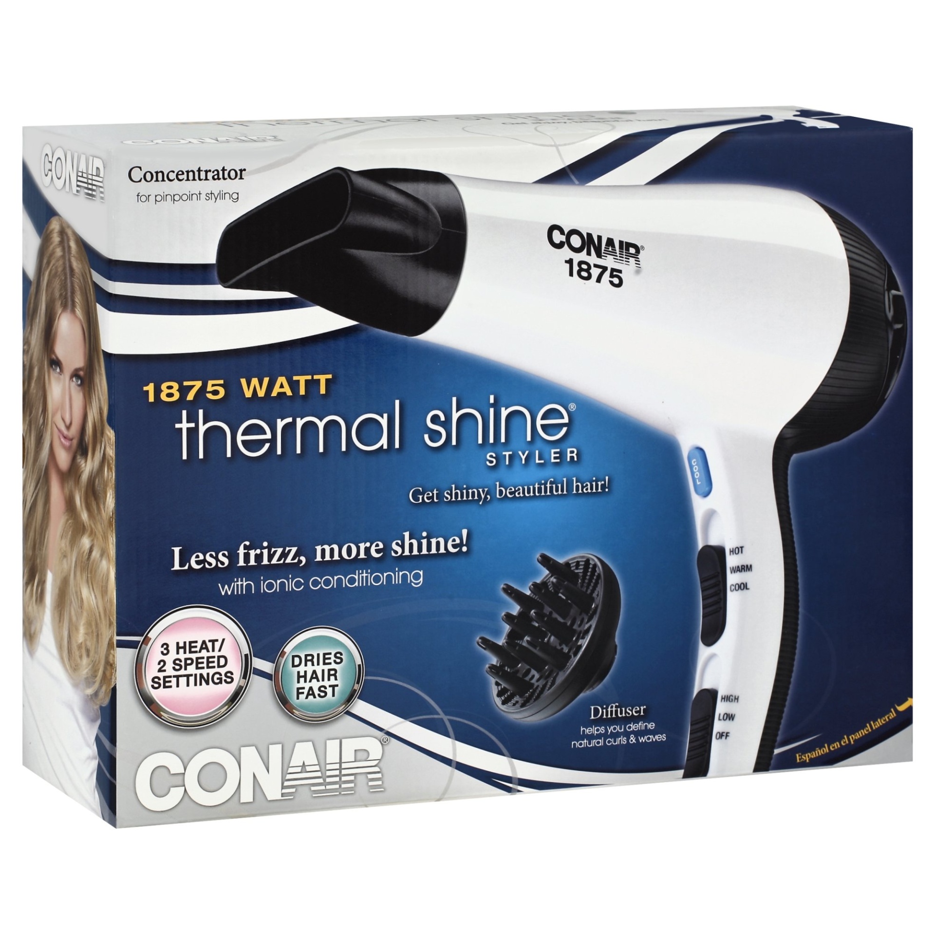 slide 1 of 1, Conair Ceramic Thermal Shine Styler, 1 ct