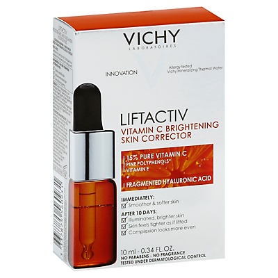 slide 1 of 1, Vichy Laboratories Vichy Liftactiv Vitamin C Brightening, 0.33 oz