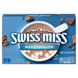 Swiss Miss Marshmallow Hot Cocoa Mix - 6 ct