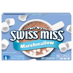 Swiss Miss Marshmallow Hot Cocoa Mix - 6 ct