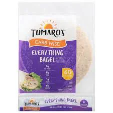 Tumaro's Everything Carb Wise Wraps