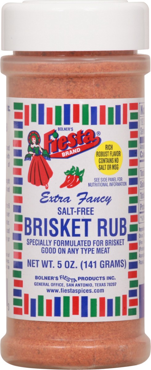 slide 11 of 12, Fiesta Salt-Free Extra Fancy Brisket Rub 5 oz, 5 oz