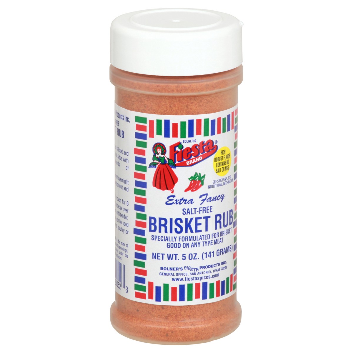 slide 3 of 12, Fiesta Salt-Free Extra Fancy Brisket Rub 5 oz, 5 oz