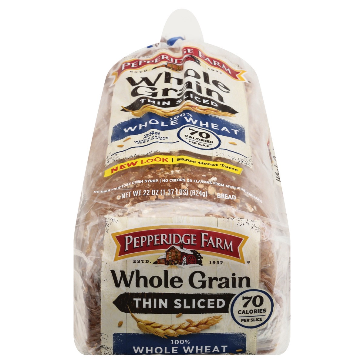 Pepperidge Farm Whole Wheat Whole Grain Bread 22 Oz | Shipt