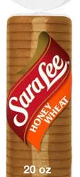 Sara Lee Honey Wheat Pre-sliced Bread, 20 oz