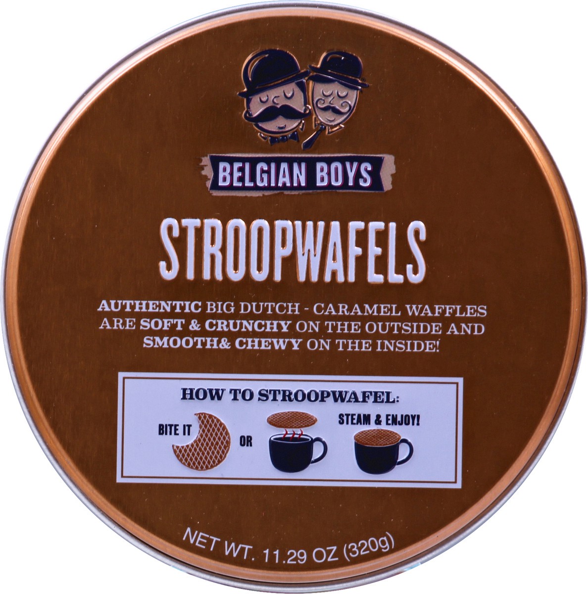 slide 2 of 12, Belgian Boys Stroopwafels 11.29 oz, 11.29 oz