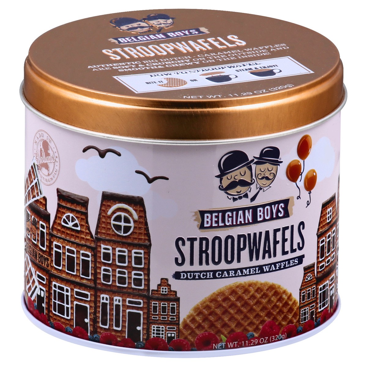 slide 6 of 12, Belgian Boys Stroopwafels 11.29 oz, 11.29 oz