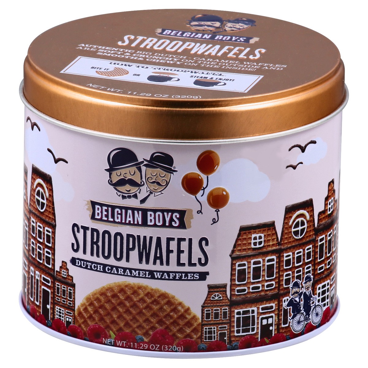 slide 3 of 12, Belgian Boys Stroopwafels 11.29 oz, 11.29 oz