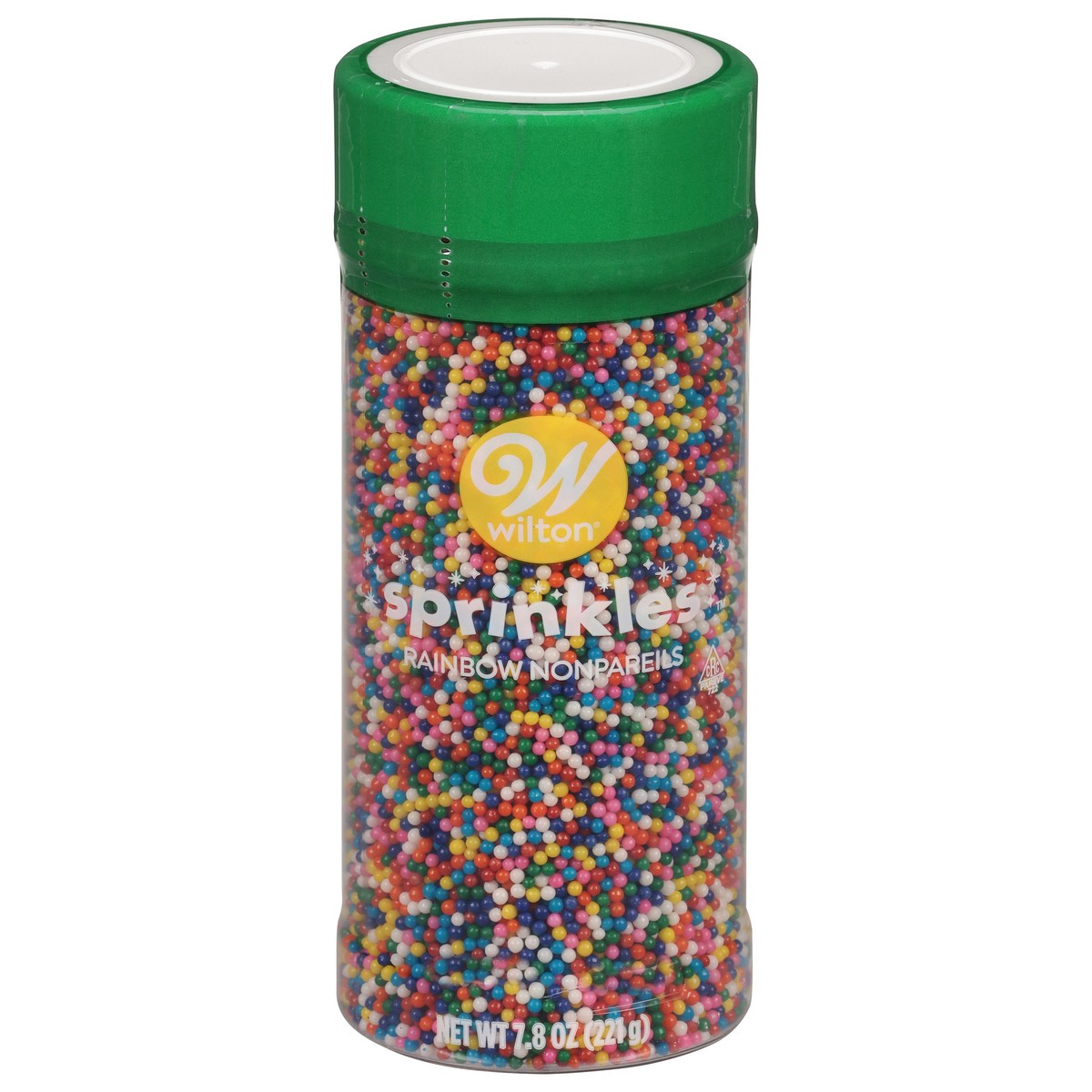 slide 1 of 13, Wilton Rainbow Nonpareils Sprinkles 7.8 oz, 7.8 oz