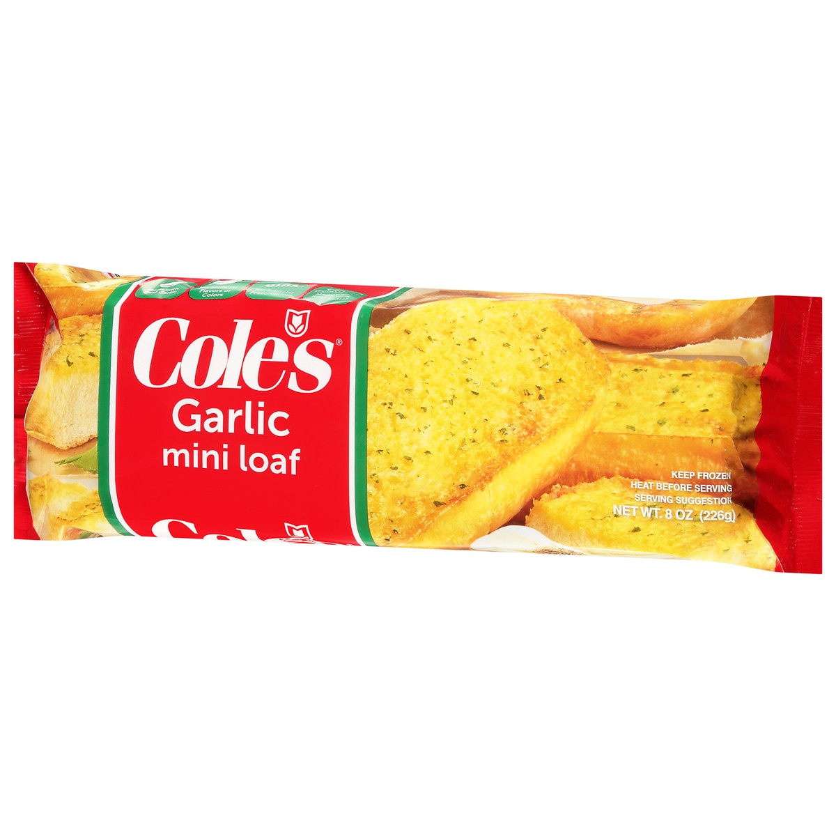 slide 3 of 9, Cole's Garlic Bread Mini Loaf, 8 oz