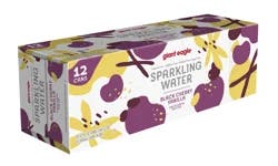 Giant Eagle Sparkling Water Black Cherry Vanilla, 12 pack