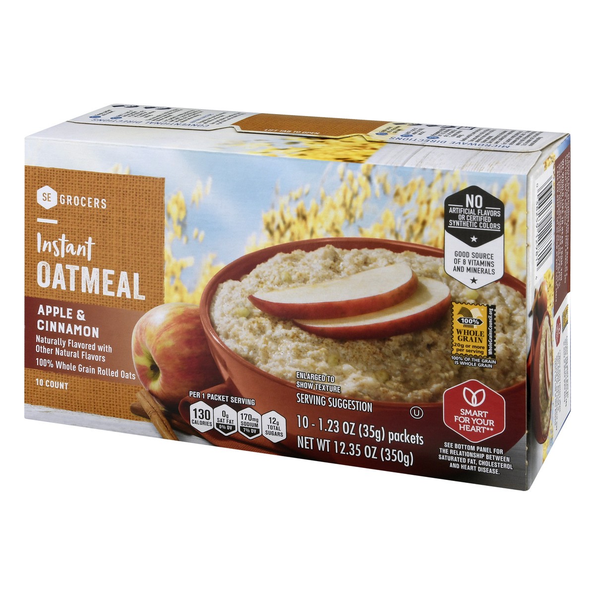 slide 3 of 14, SE Grocers Apple Cinnamon - 12.3 oz, 12.3 oz