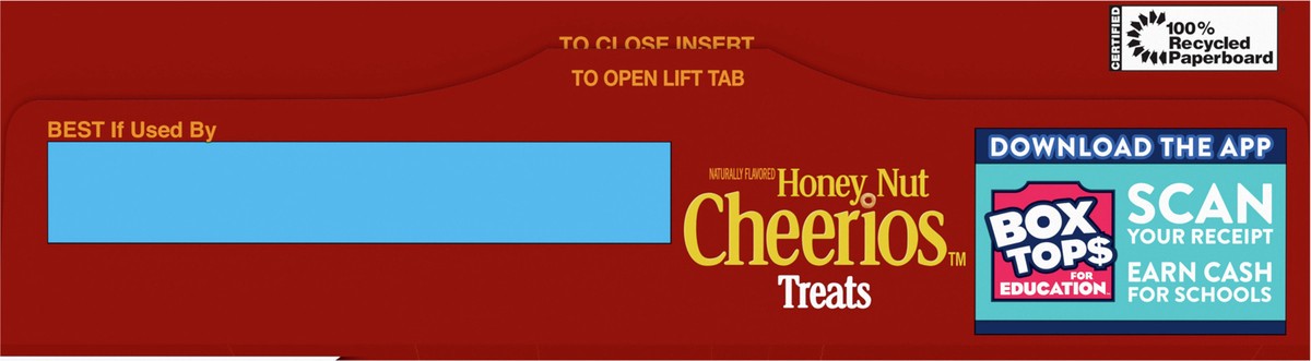 slide 12 of 13, Cheerios Honey Nut Cheerios Breakfast Cereal Treat Bars, Snack Bars, 8 ct, 8 ct