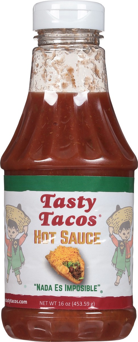 slide 8 of 11, Tasty Tacos Hot Sauce 16 oz, 16 oz